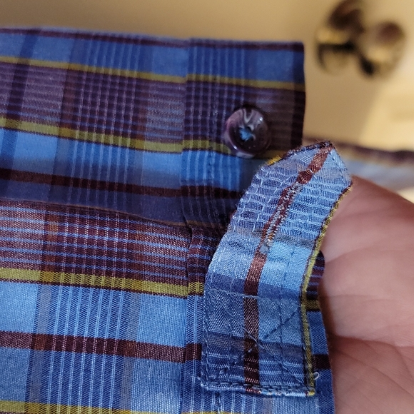 Sean Jean Men's button down short sleeve shirt, XXL - Picture 4 of 6